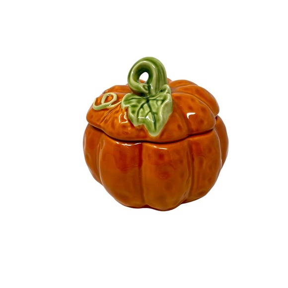 unbranded Other - Celebrate Fall Together | Hand Painted | Orange Pumpkin Bowl | Thanksgiving